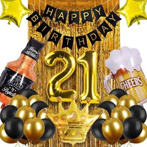 21st birthdays-balloon-decoration-chandigarh